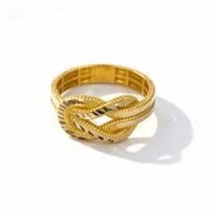 Aşk Düğümü Altın yüzük