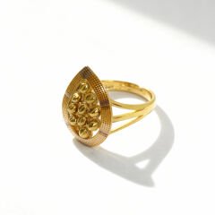 Cigold Taşlı Altın Yüzük