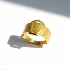 Altın Trabzon Hasır Yüzük