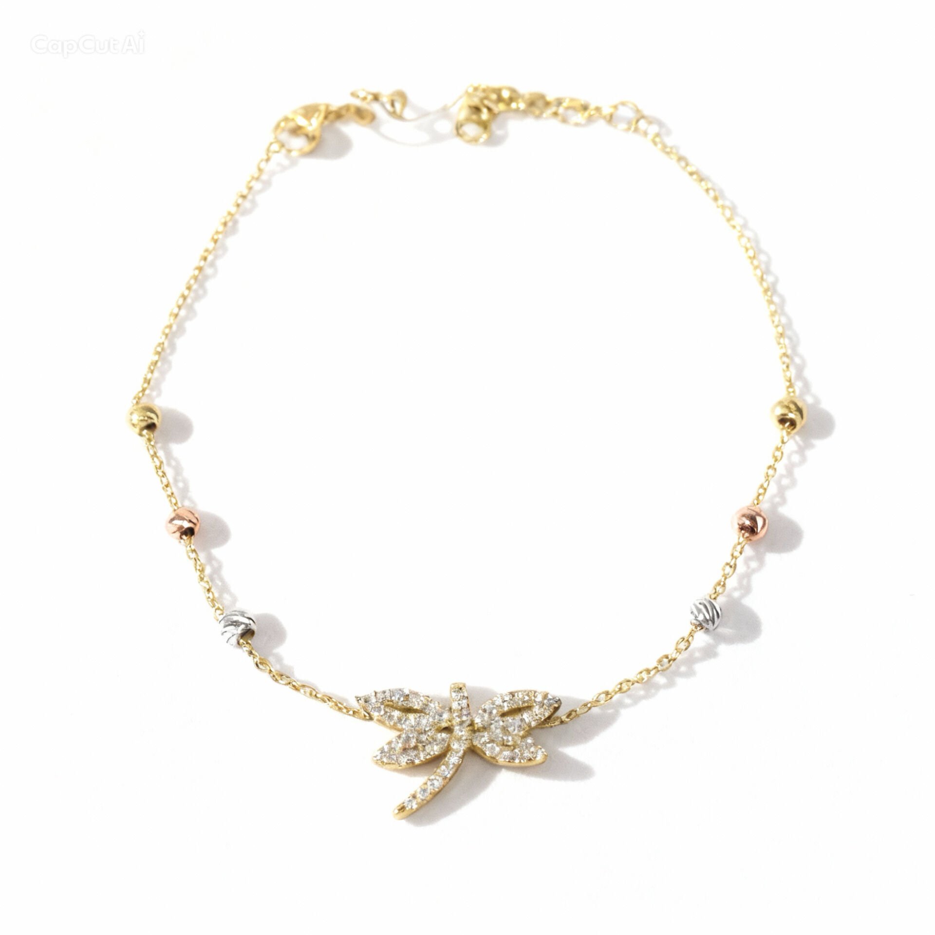 Kelebek Altın Bileklik