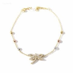 Kelebek Altın Bileklik