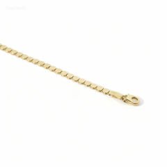 Petek Tasarım Altın Bileklik