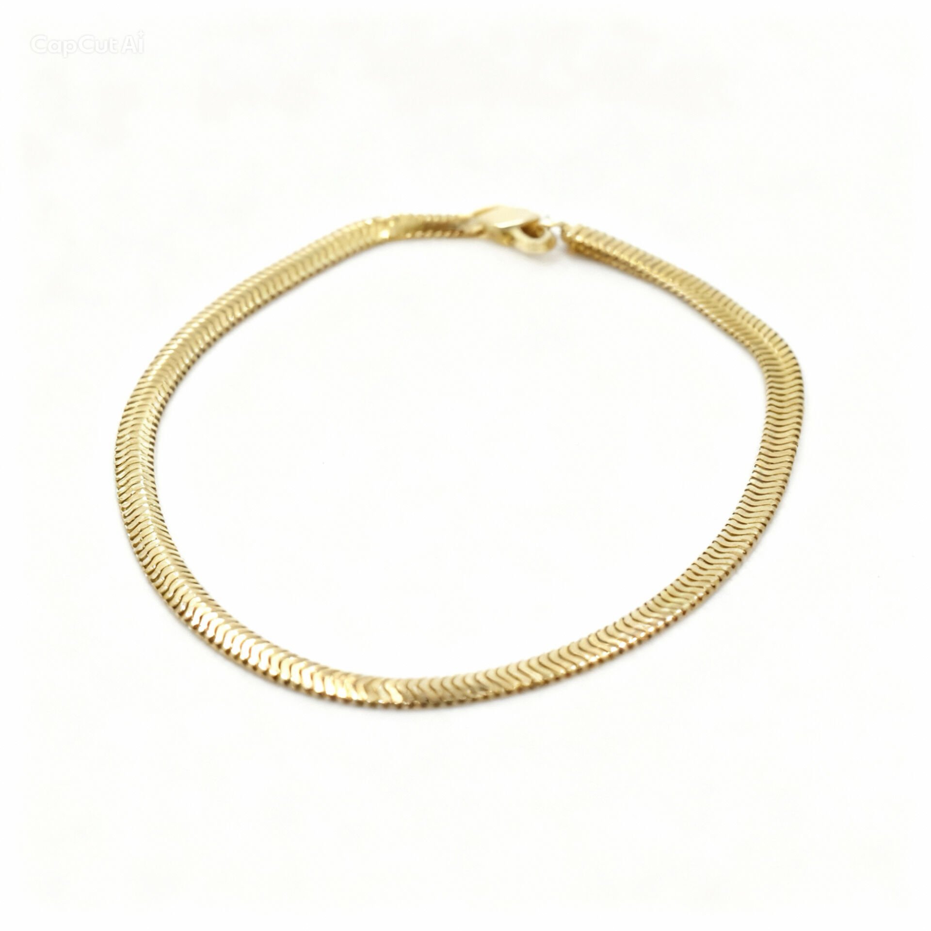 Altın Balık Sırtı Bileklik