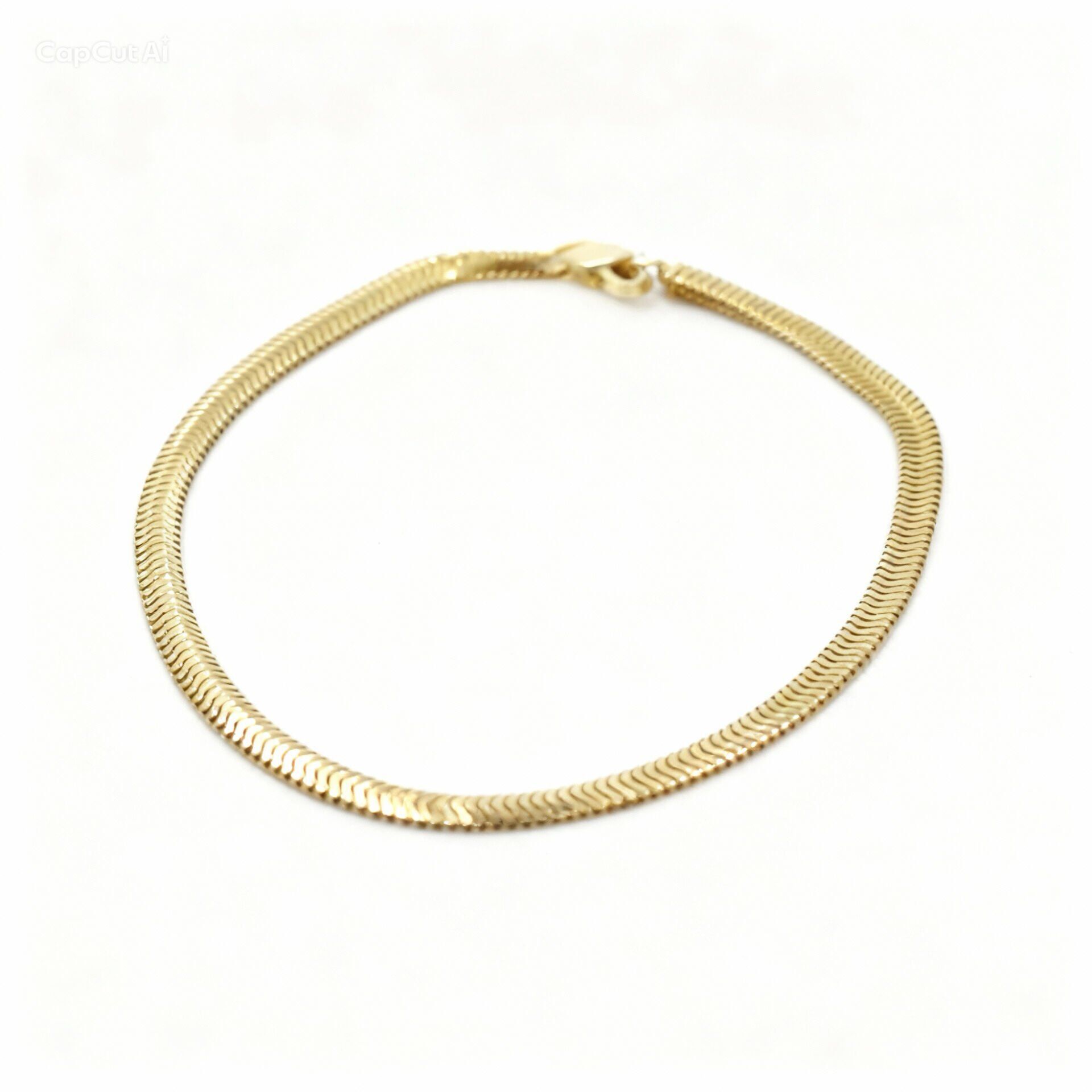 Altın Balık Sırtı Bileklik