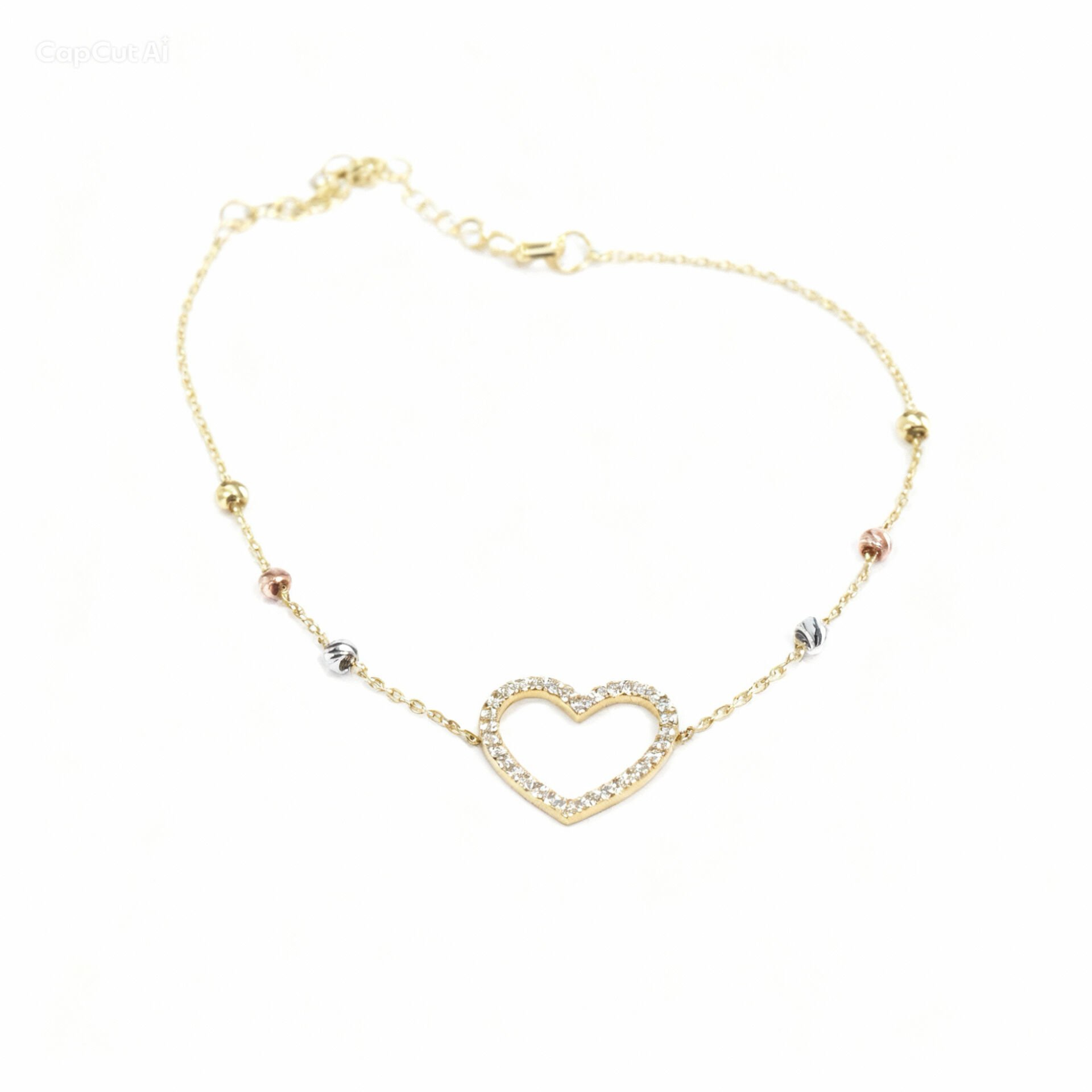 Kalpli Tasarım Altın Bileklik