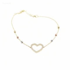 Kalpli Tasarım Altın Bileklik