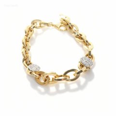 Taşlı Zincir Bileklik