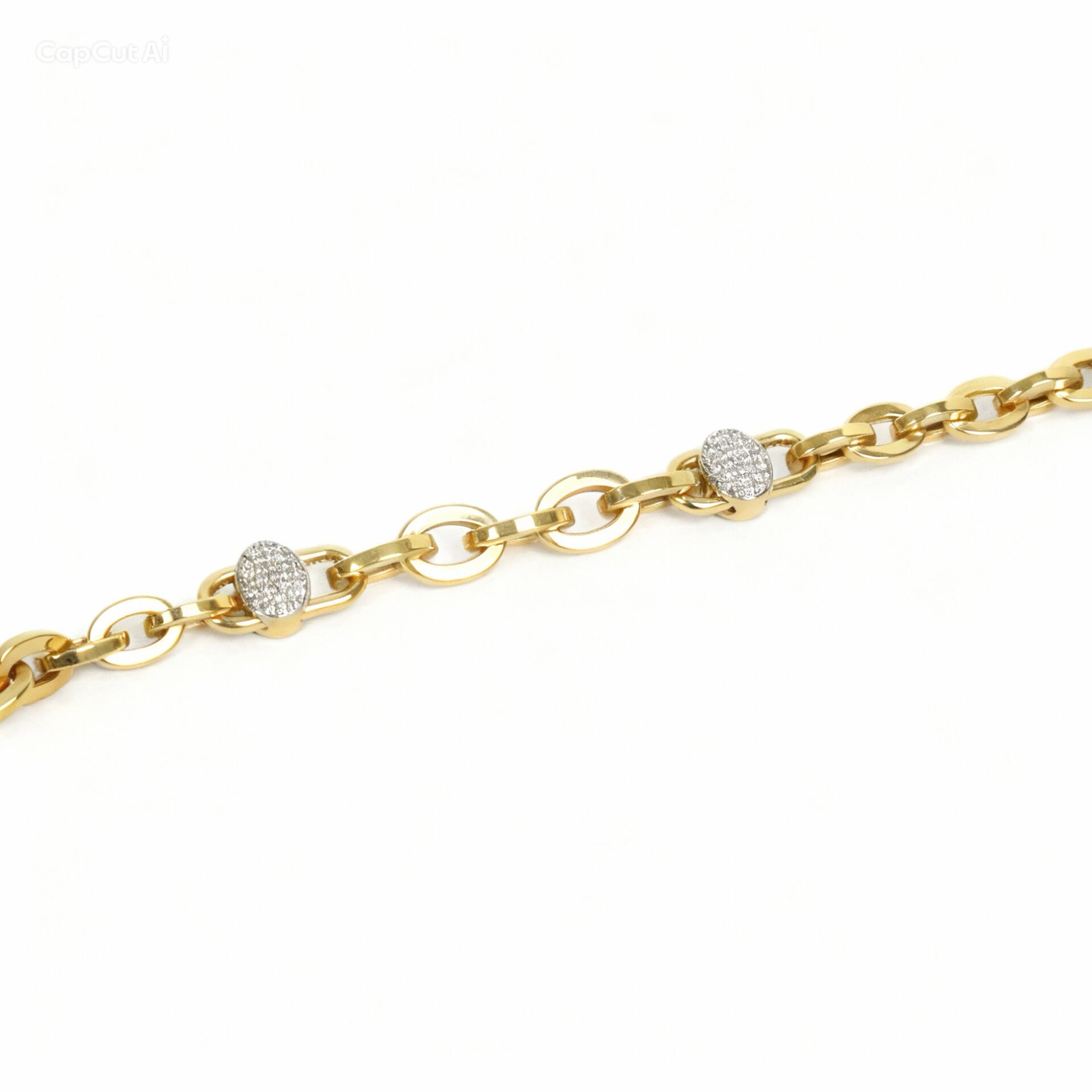 Taşlı Zincir Bileklik