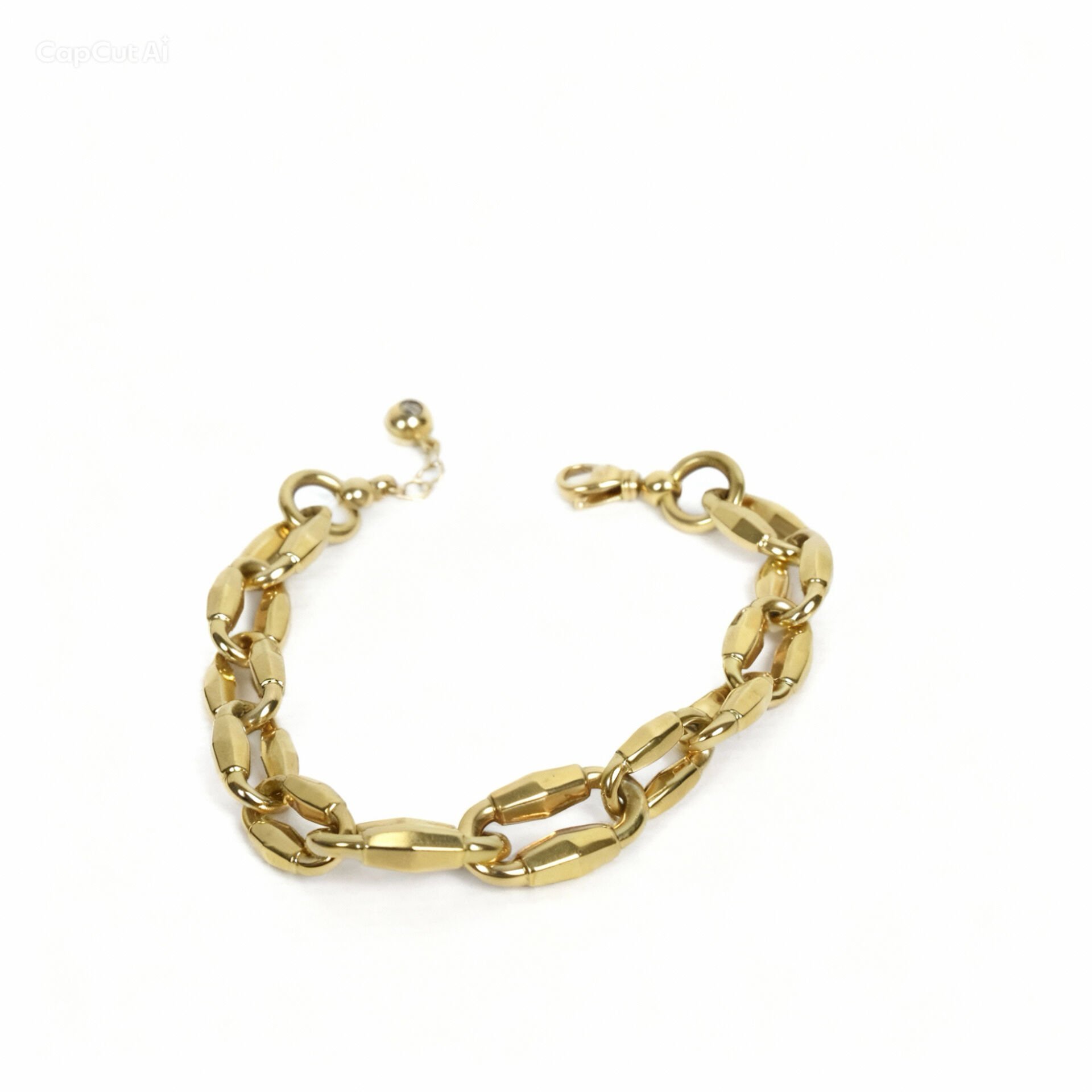 Kalın Altın Zincir Bileklik