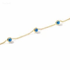 Nazar Boncuğu Altın Bileklik