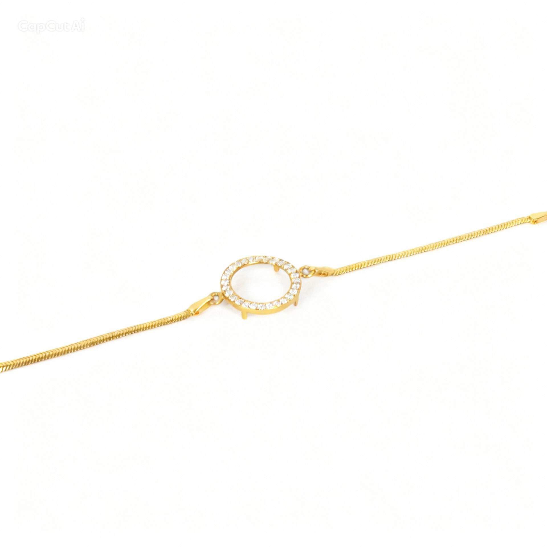 22 Ayar çeyrek yuvalı bileklik