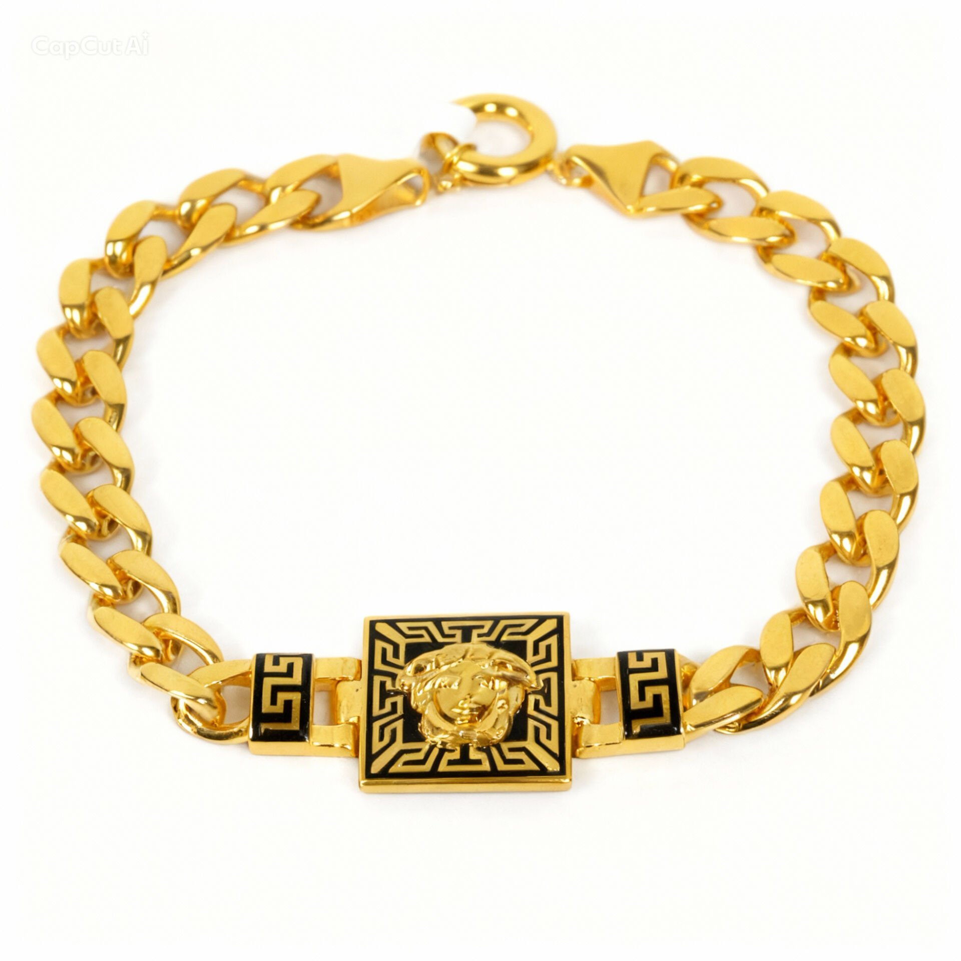 22 Ayar Versace Altın Bileklik