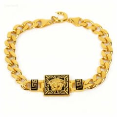 22 Ayar Versace Altın Bileklik