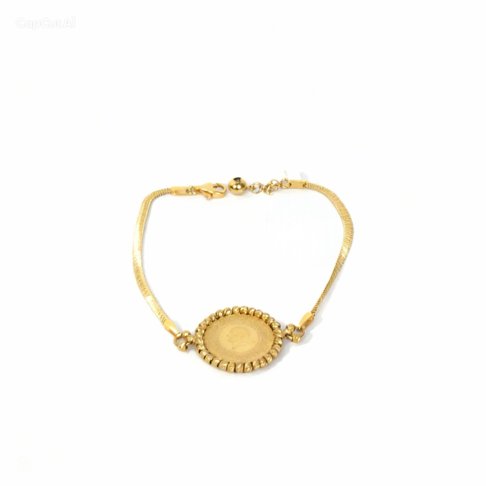 22 Ayar Çeyrek Altınlı Bileklik