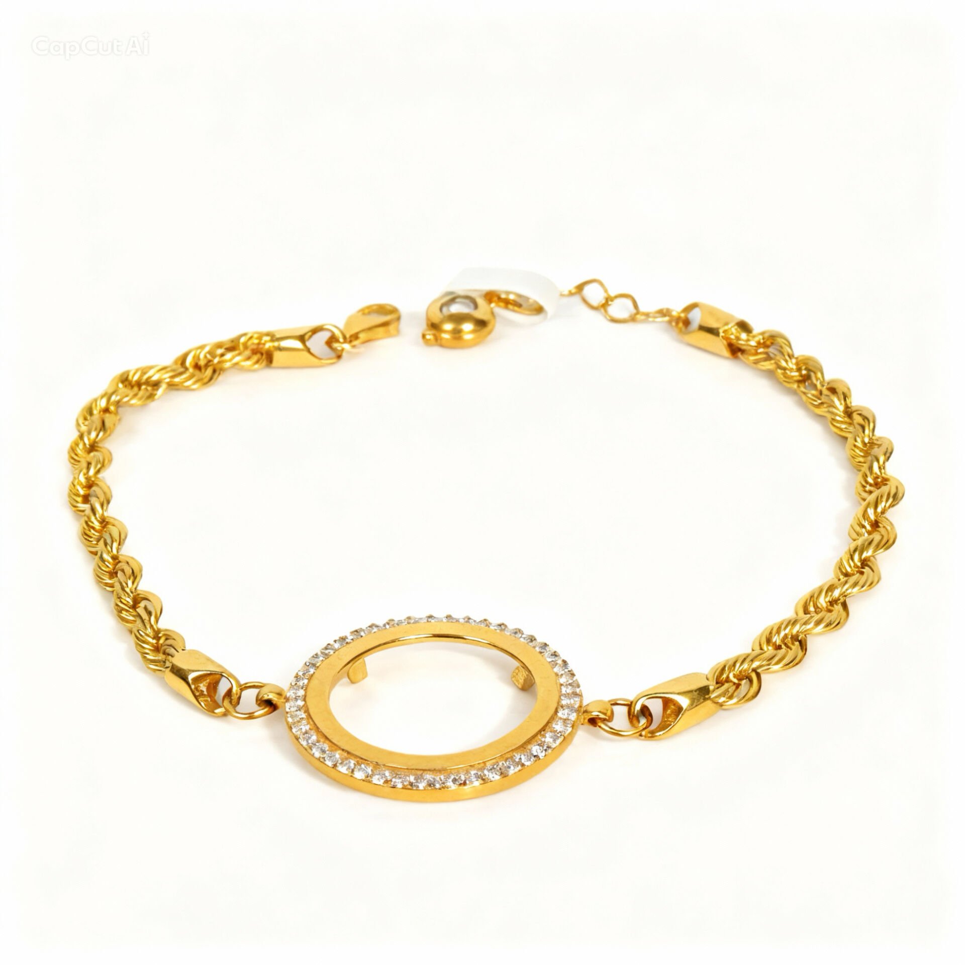 22 Ayar Çeyrek Çerçeveli Bileklik