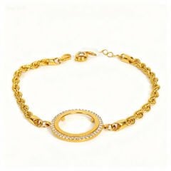 22 Ayar Çeyrek Çerçeveli Bileklik