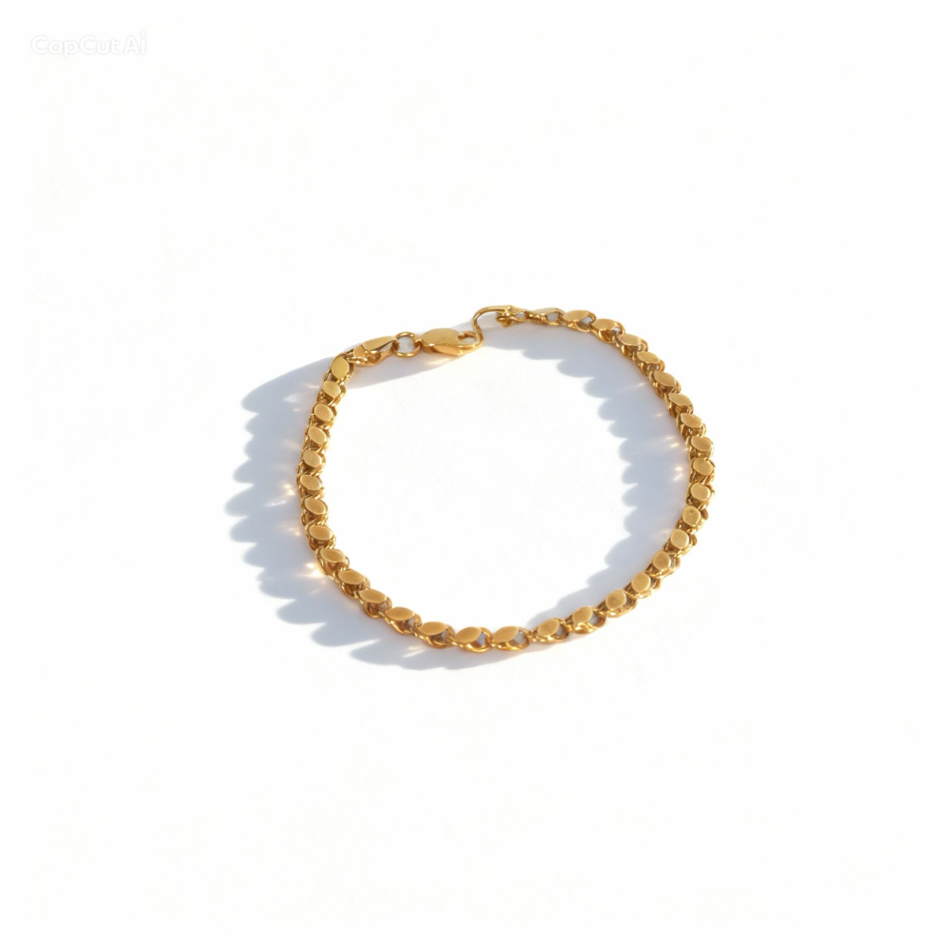 22 Ayar Pullu Altın Bileklik