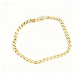 Taşlı Altın Gurmet Bileklik