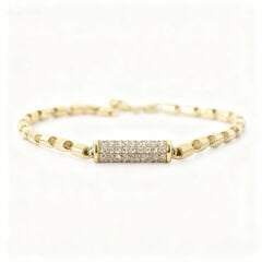 Taşlı Altın Bileklik