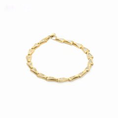 Üçgen Prizma Tasarım Altın Bileklik