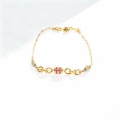 Figürlü Altın Bileklik