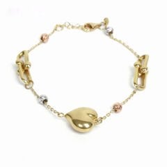 Kalpli Dorika Altın Bileklik