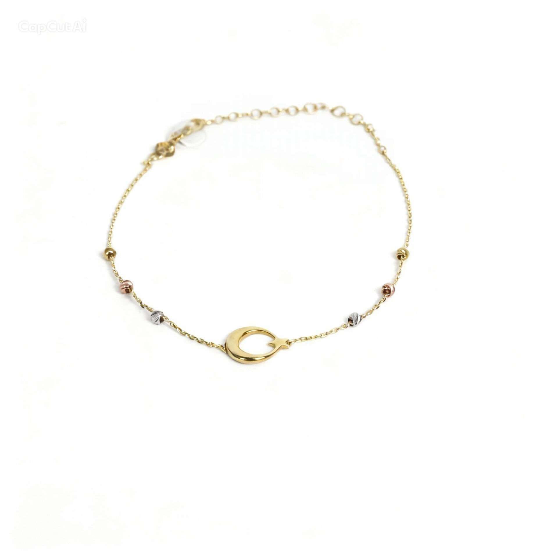 Ay Yıldız Altın Bileklik