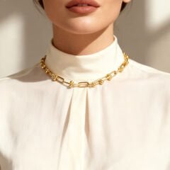 Ataç Altın Zincir Kolye