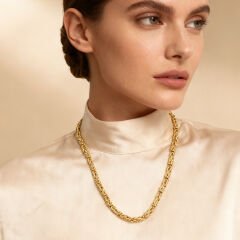 Altın Kral Zincir Kolye