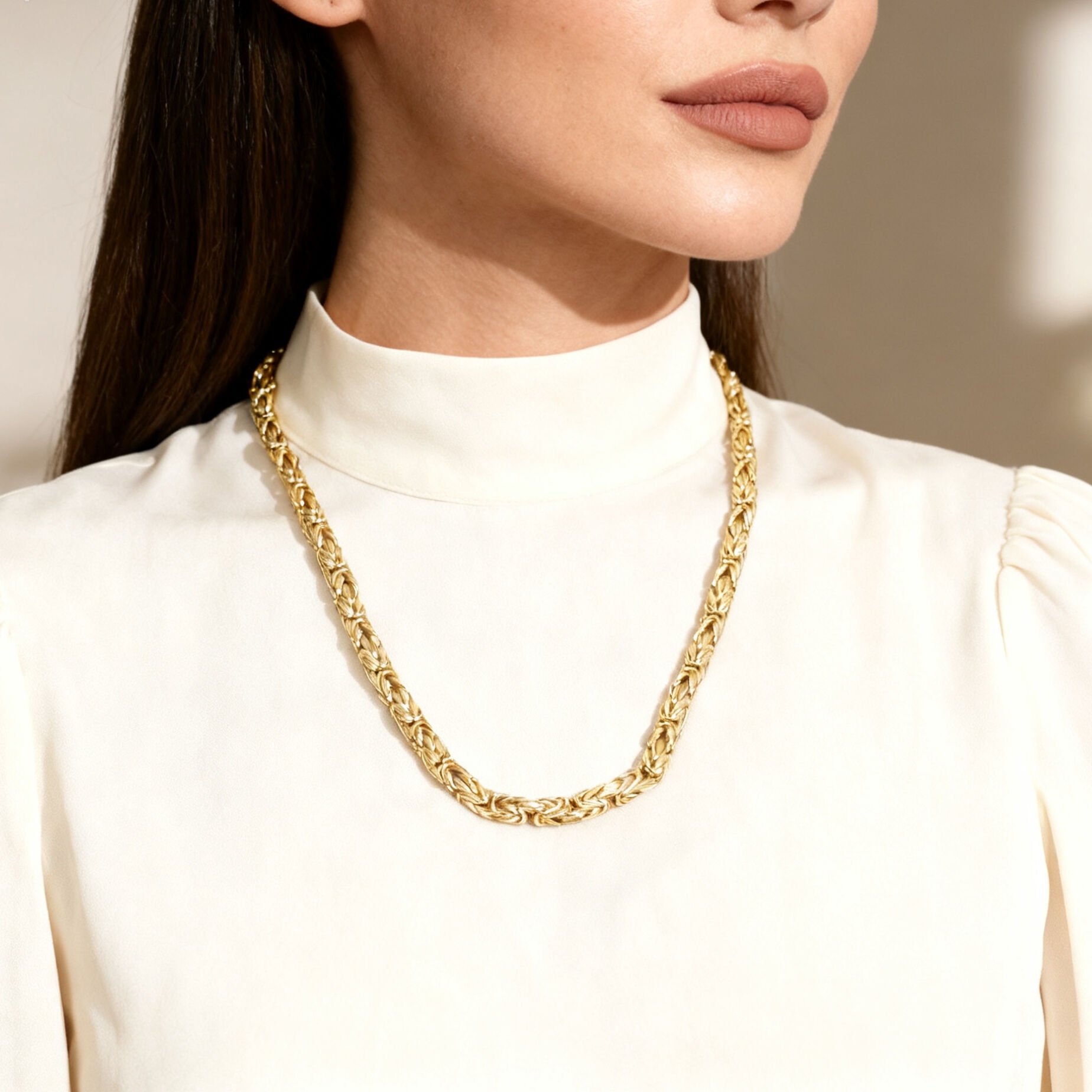 Altın Kral Zincir Kolye