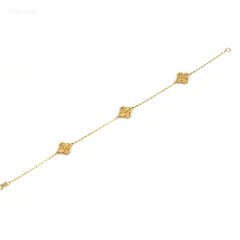 3 Yoncalı Altın Set