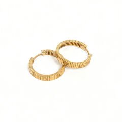 Cartier Model Altın Küpe