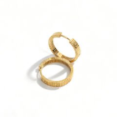 Cartier Model Altın Küpe