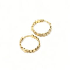 Buğday Altın Küpe