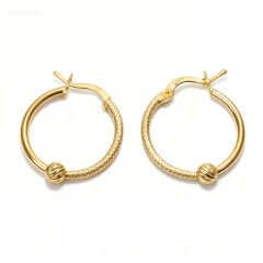 Cilalı Toplu Altın Küpe