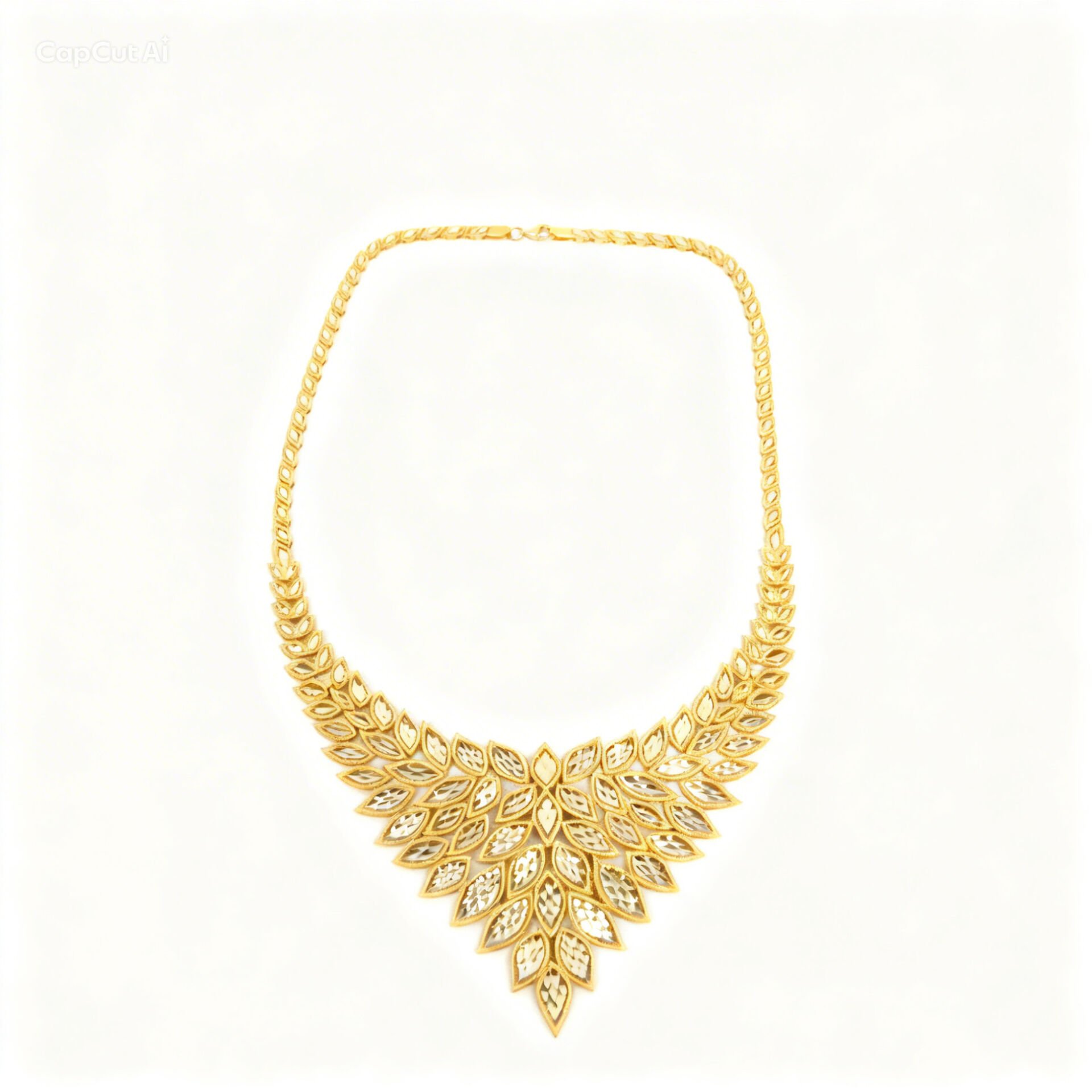 14 AYAR KLEOPATRA YAPRAK KOLYE