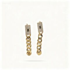 Gurmet model altın küpe