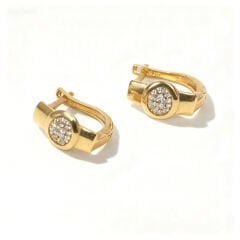 Altın Tasarım Küpe