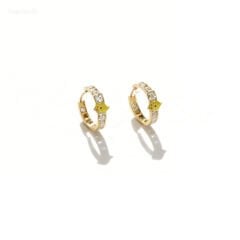 Tweety figürlü altın çocuk küpe