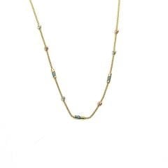 Cetaş Fortuna Altın Zarif Kolye