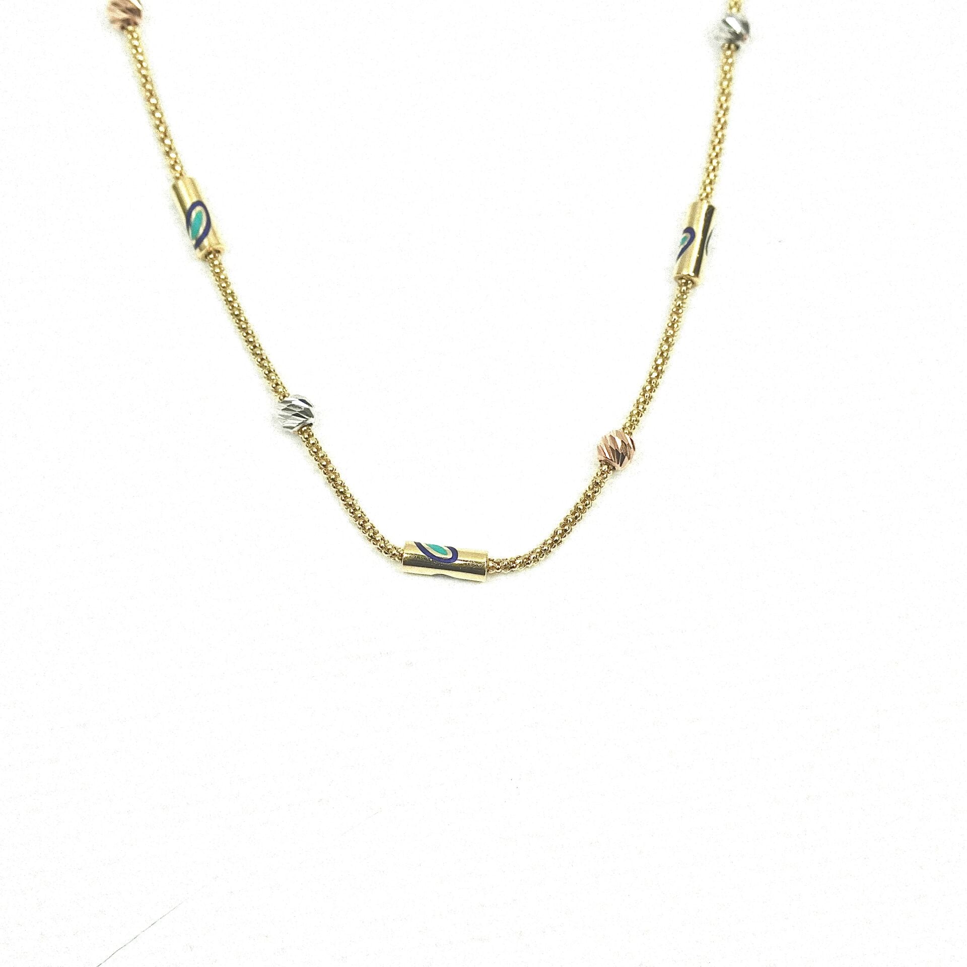 Cetaş Fortuna Altın Zarif Kolye