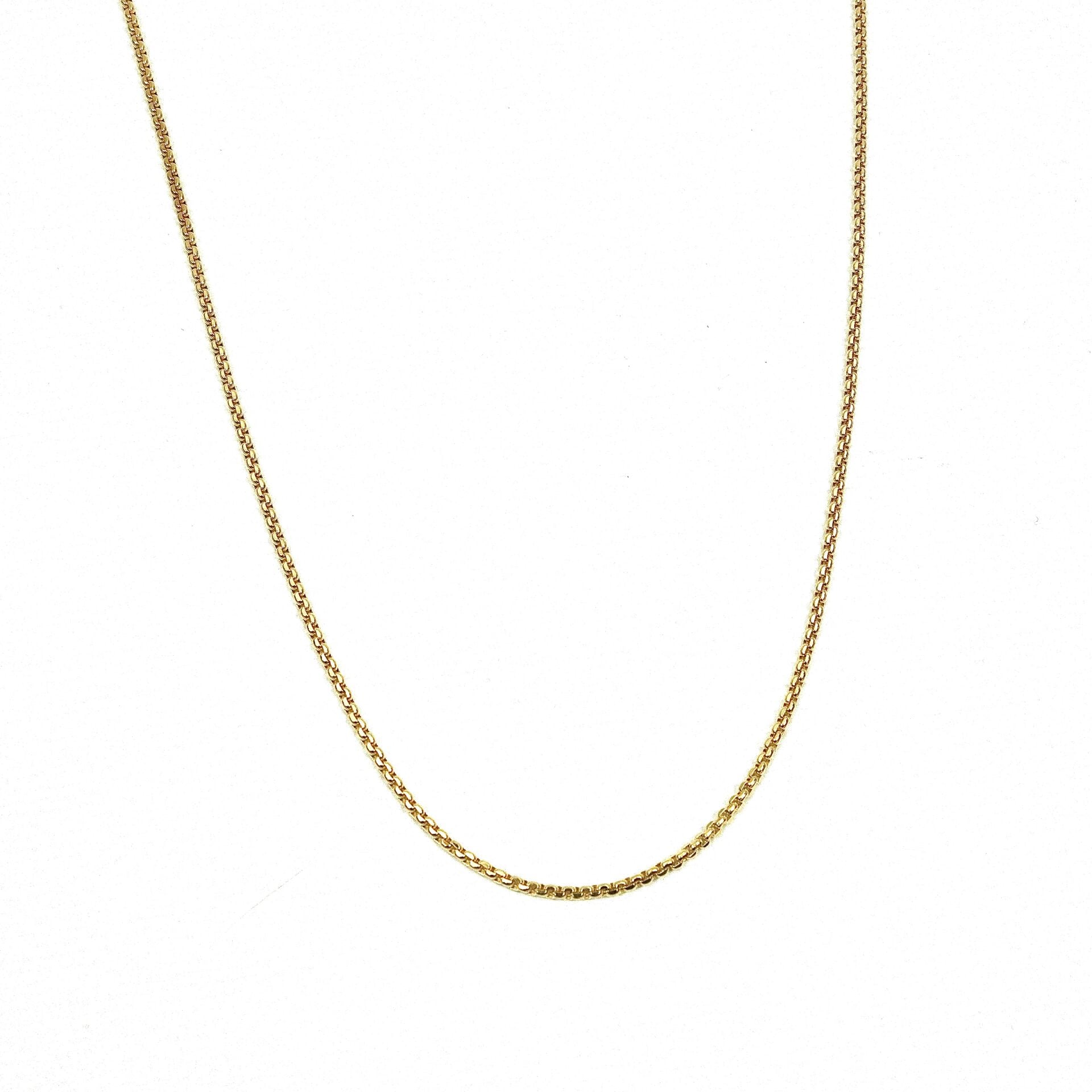 14 Ayar Altın zincir kolye