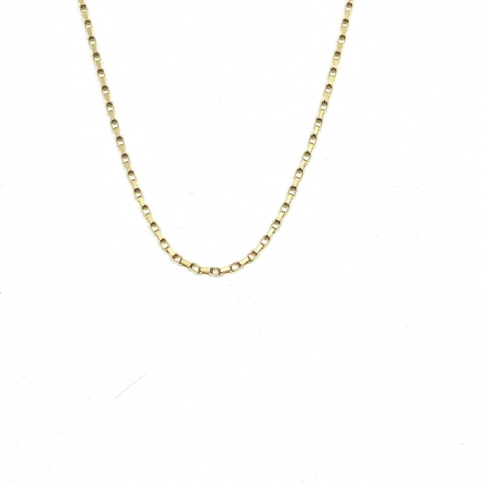 14 ayar altın zincir kolye