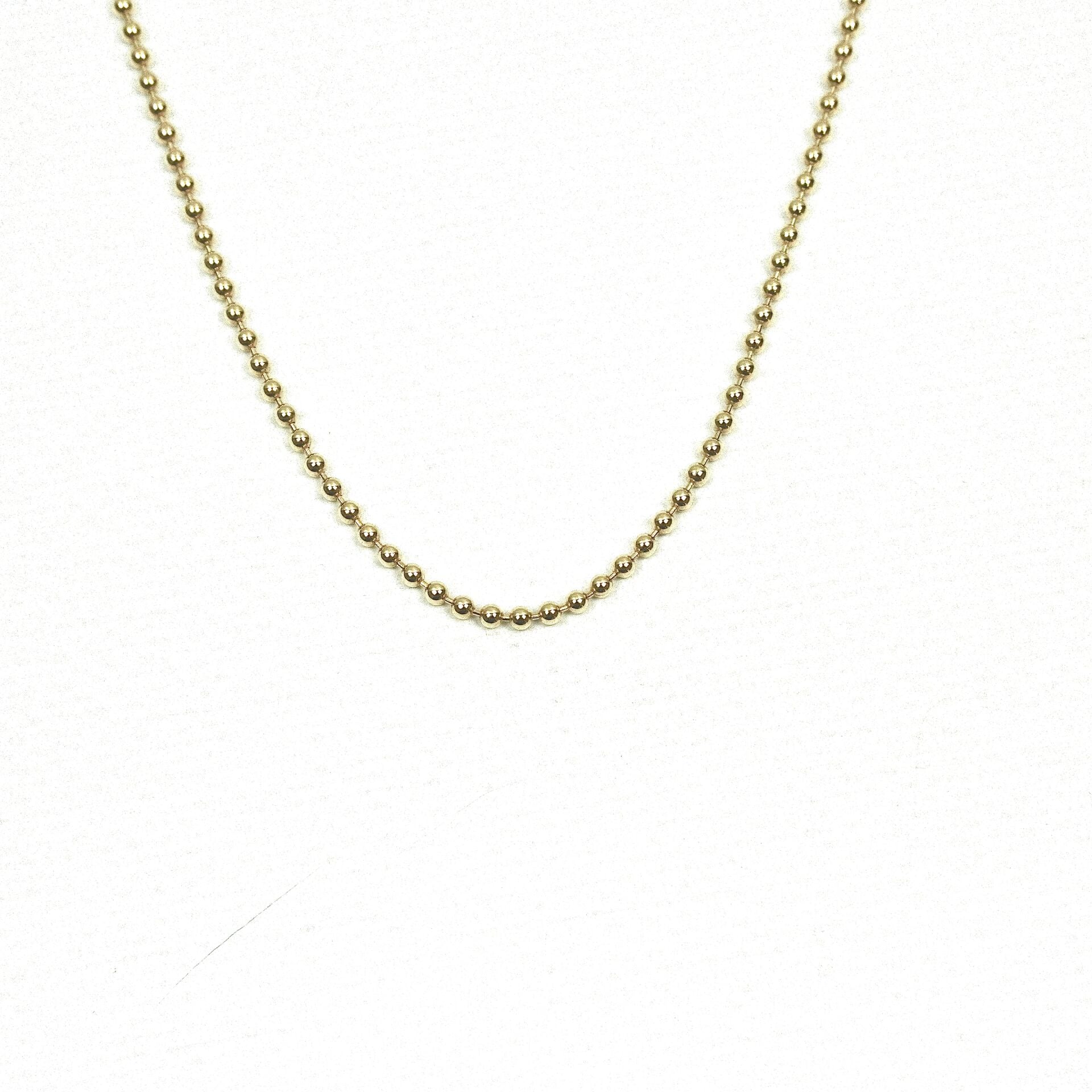 14ayar top altın kolye