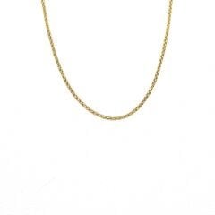 14 ayar burgu zincir altın kolye