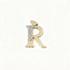 14 Ayar N harfi kolye ucu