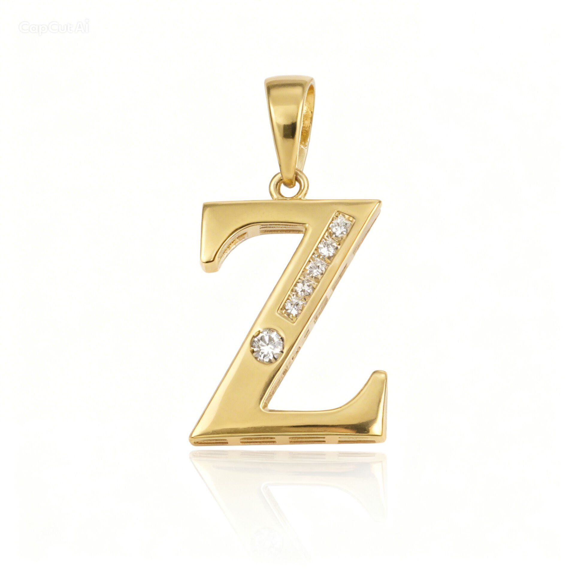 14 Ayar Z harfi kolye ucu