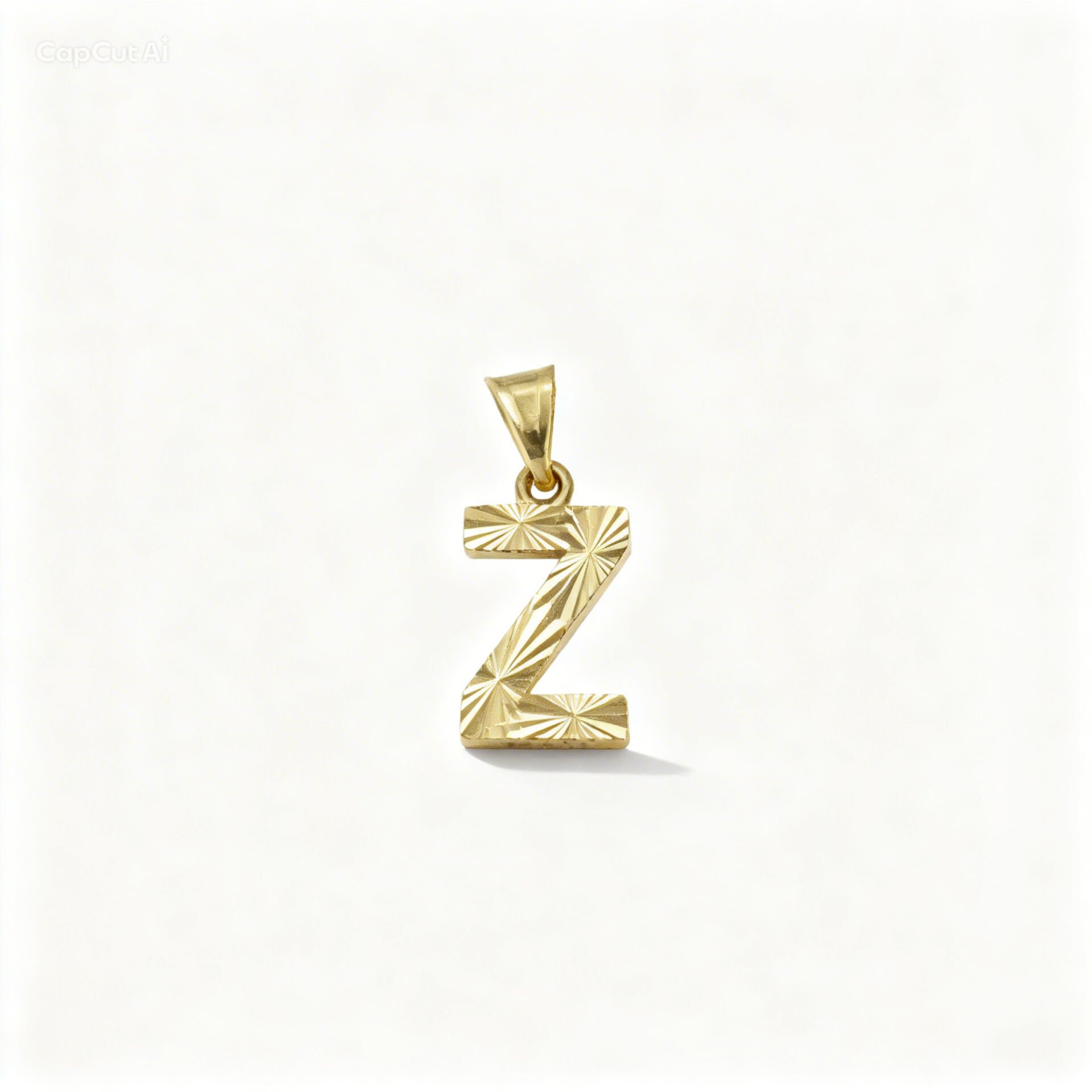 14 Ayar Z harfi kolye ucu