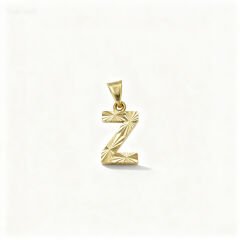 14 Ayar Z harfi kolye ucu