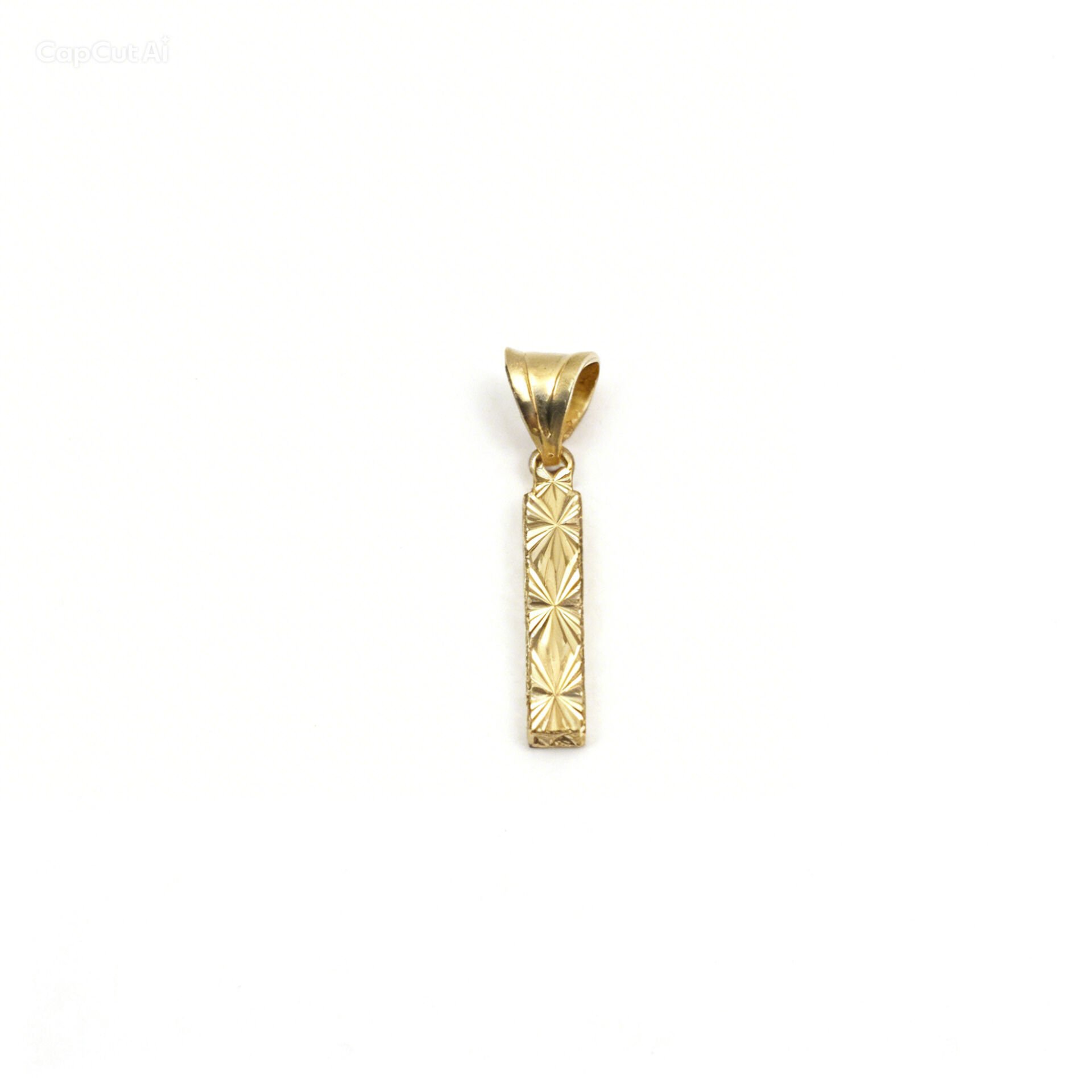 14 Ayar İ harfi kolye ucu